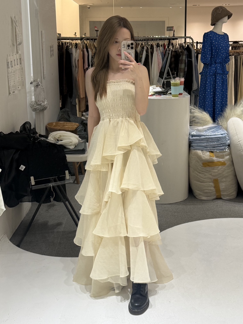 FABRIC韓國直郵女士新款休閑推薦職業時尚熱賣人氣連衣裙FABRIC連衣裙