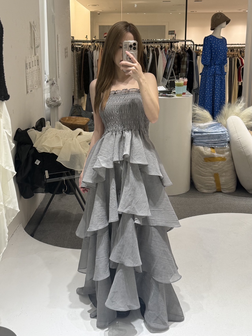 FABRIC韓國直郵女士新款休閑推薦職業時尚熱賣人氣連衣裙FABRIC連衣裙