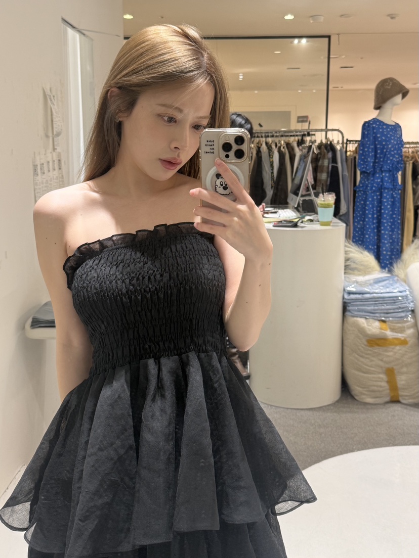 FABRIC韓國直郵女士新款休閑推薦職業時尚熱賣人氣連衣裙FABRIC連衣裙