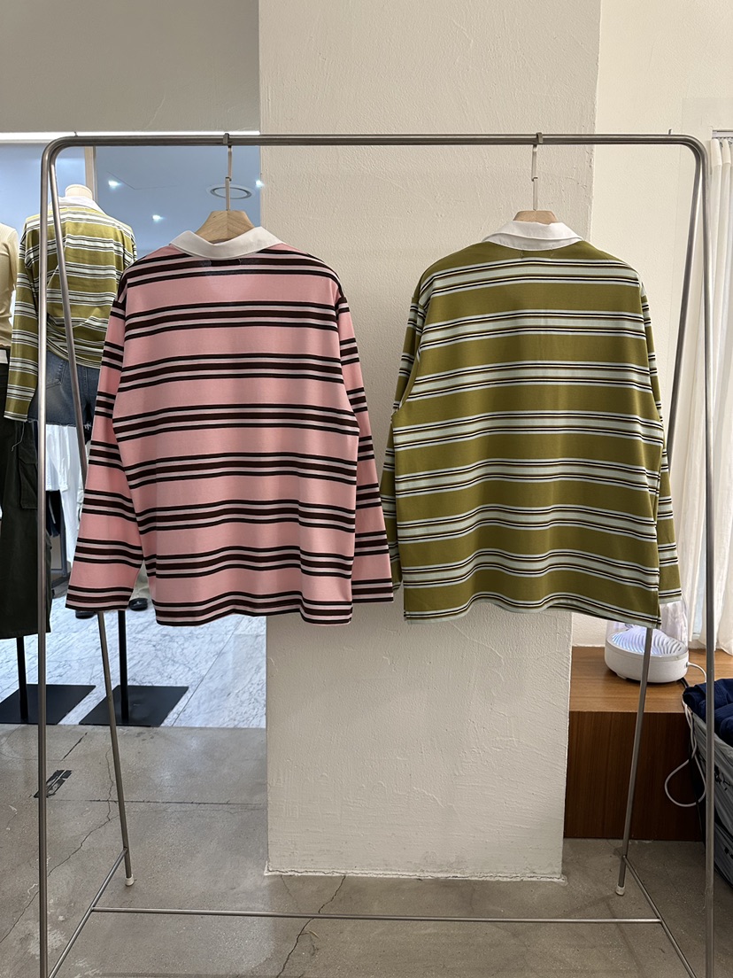 BPLAN韓國直郵實拍女裝新品推薦時尚休閑熱賣人氣長袖T恤BPLAN長袖T恤