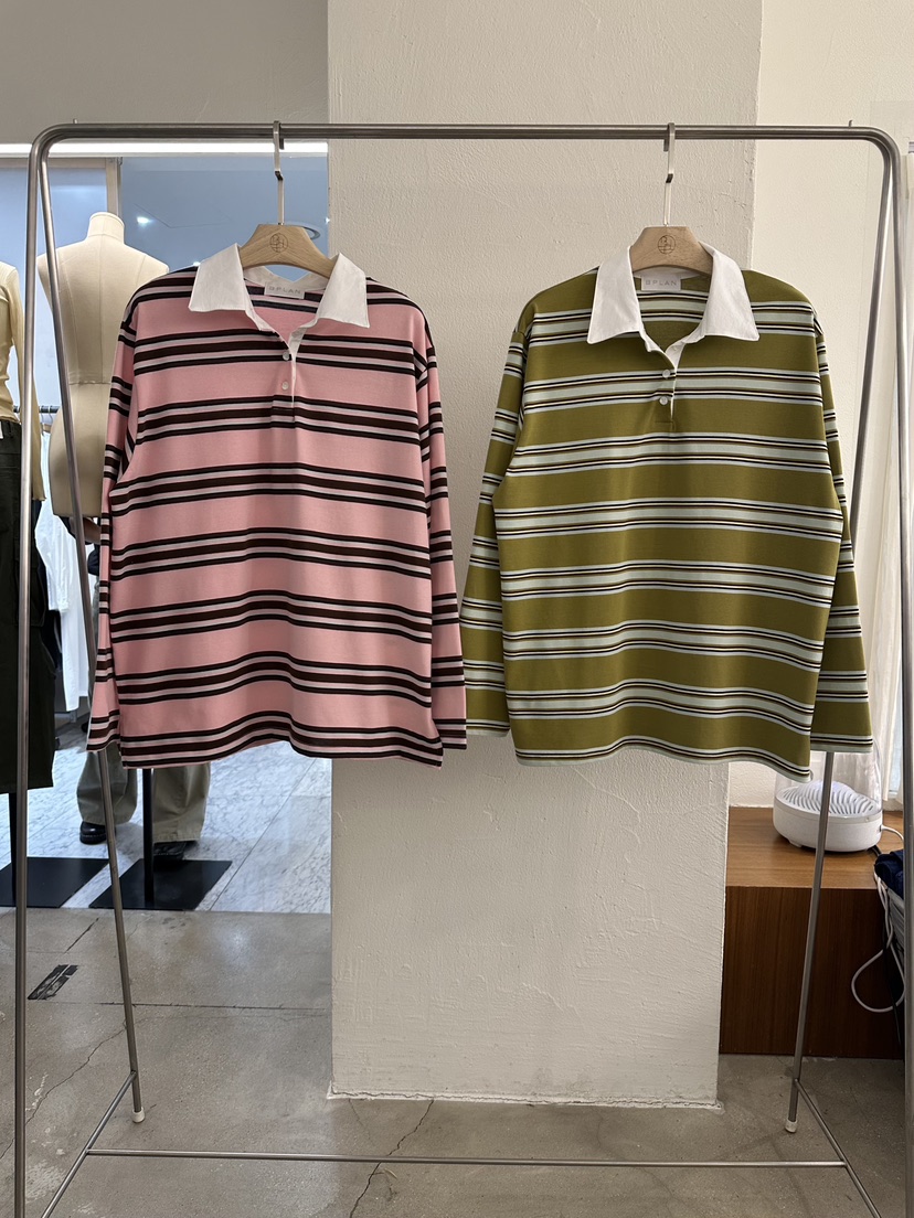 BPLAN韓國直郵實拍女裝新品推薦時尚休閑熱賣人氣長袖T恤BPLAN長袖T恤