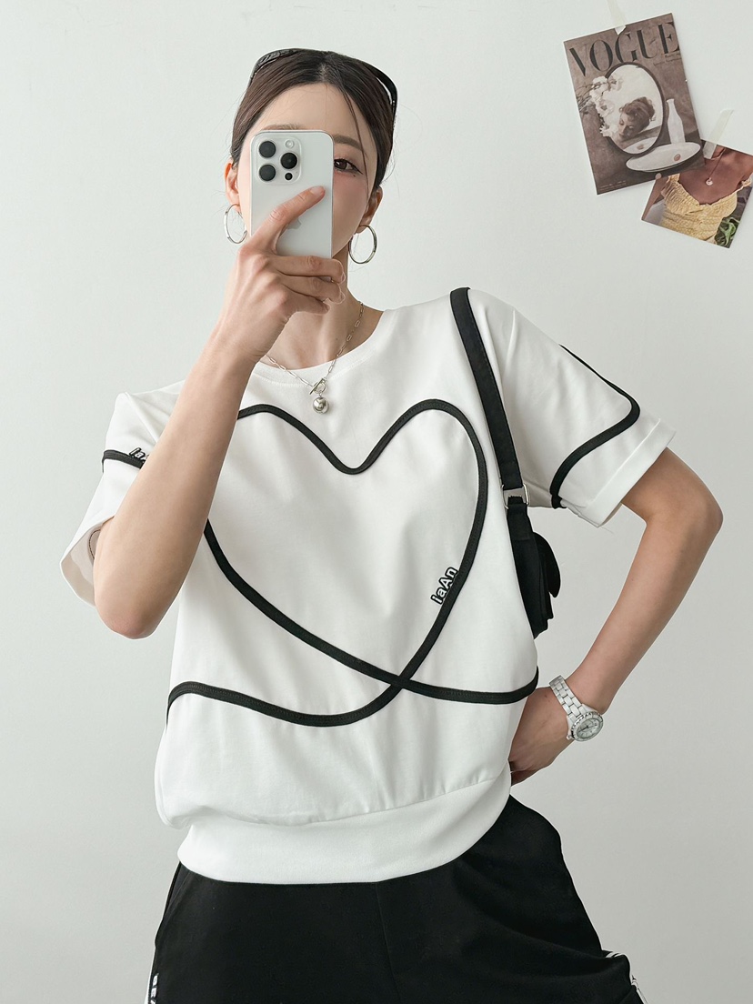 IAAN韓國直郵女士新款推薦時尚人氣熱賣休閑職業26春夏T恤iaAnT恤