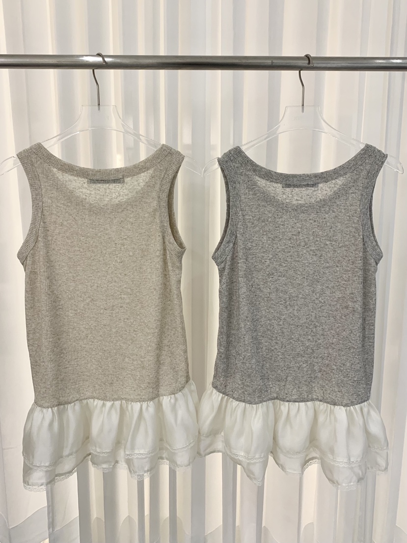 FABRIC韓國直郵實拍女士新品推薦熱賣26春夏時尚吊帶背心FABRIC吊帶/背心