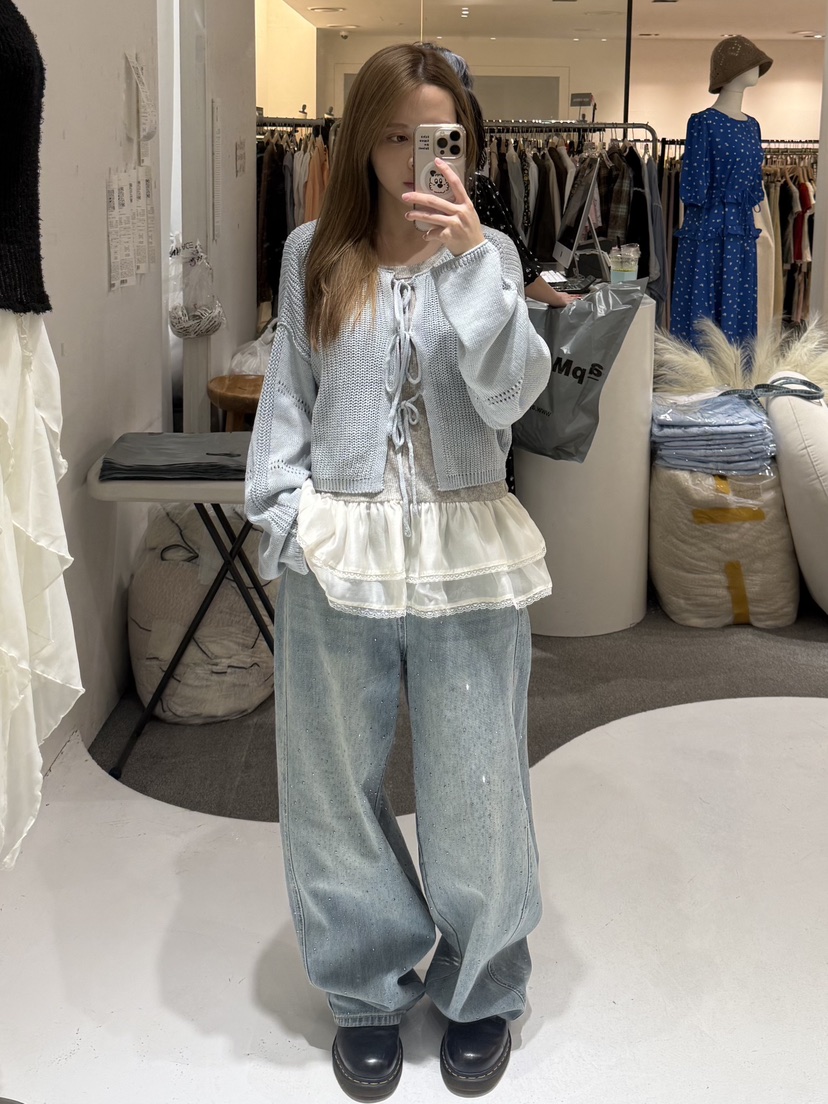 FABRIC韓國直郵實拍女士新品推薦熱賣26春夏時尚吊帶背心FABRIC吊帶/背心