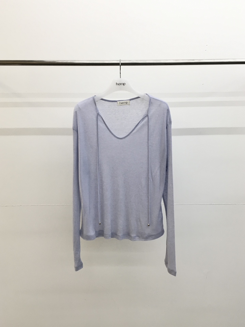 HEMP-P韓國東大門代購女裝新品休閑26春夏時尚職業長袖T恤hemp長袖T恤圖色1