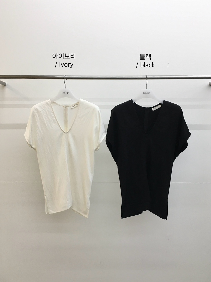 HEMP-P韓國東大門直郵女裝新品推薦職業26春夏襯衫蕾絲衫U領hemp襯衫/蕾絲衫