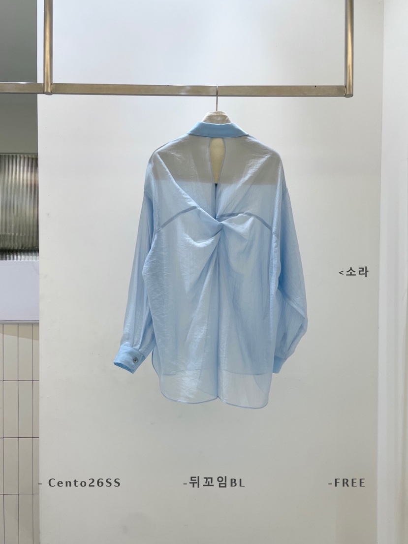 CENTO韓國直郵女裝新品職業時尚推薦人氣熱賣休閑襯衫蕾絲衫CENTO襯衫/蕾絲衫