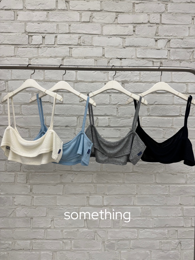 SOMETHING-L/FANCY韓國直郵女裝新品人氣職業熱賣吊帶背心SOMETHING-L/FANCY吊帶/背心