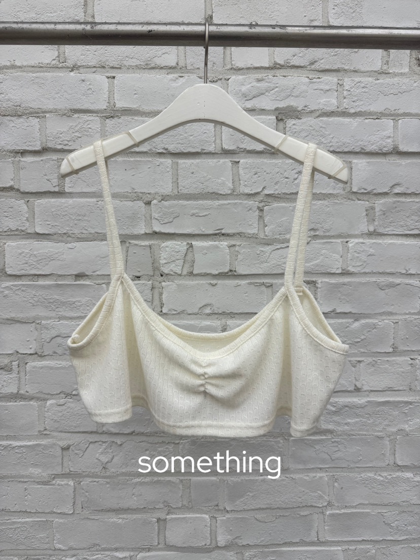SOMETHING-L/FANCY韓國直郵女裝新品人氣職業熱賣吊帶背心SOMETHING-L/FANCY吊帶/背心圖色1