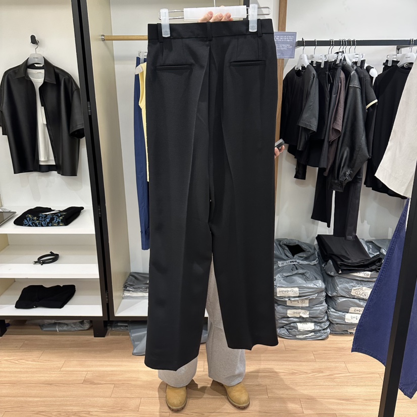 MUYBIEN韓國直郵實拍女裝新款職業休閑熱賣推薦時尚休閑褲MUYBIEN休閑褲