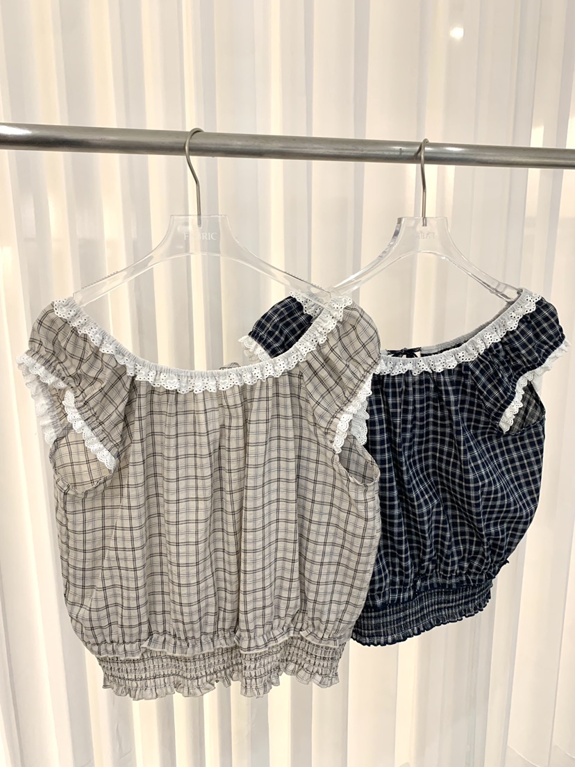 FABRIC韓國代購女裝新款職業推薦26春夏人氣熱賣襯衫蕾絲衫FABRIC襯衫/蕾絲衫