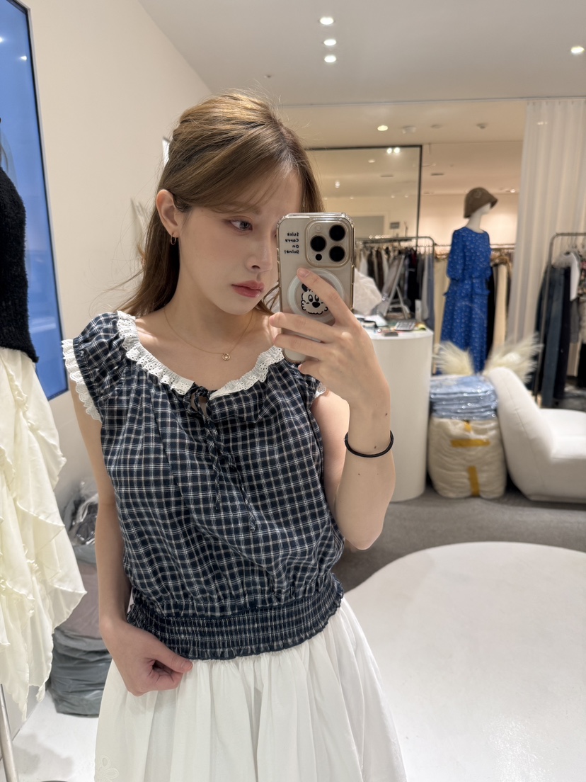 FABRIC韓國代購女裝新款職業推薦26春夏人氣熱賣襯衫蕾絲衫FABRIC襯衫/蕾絲衫