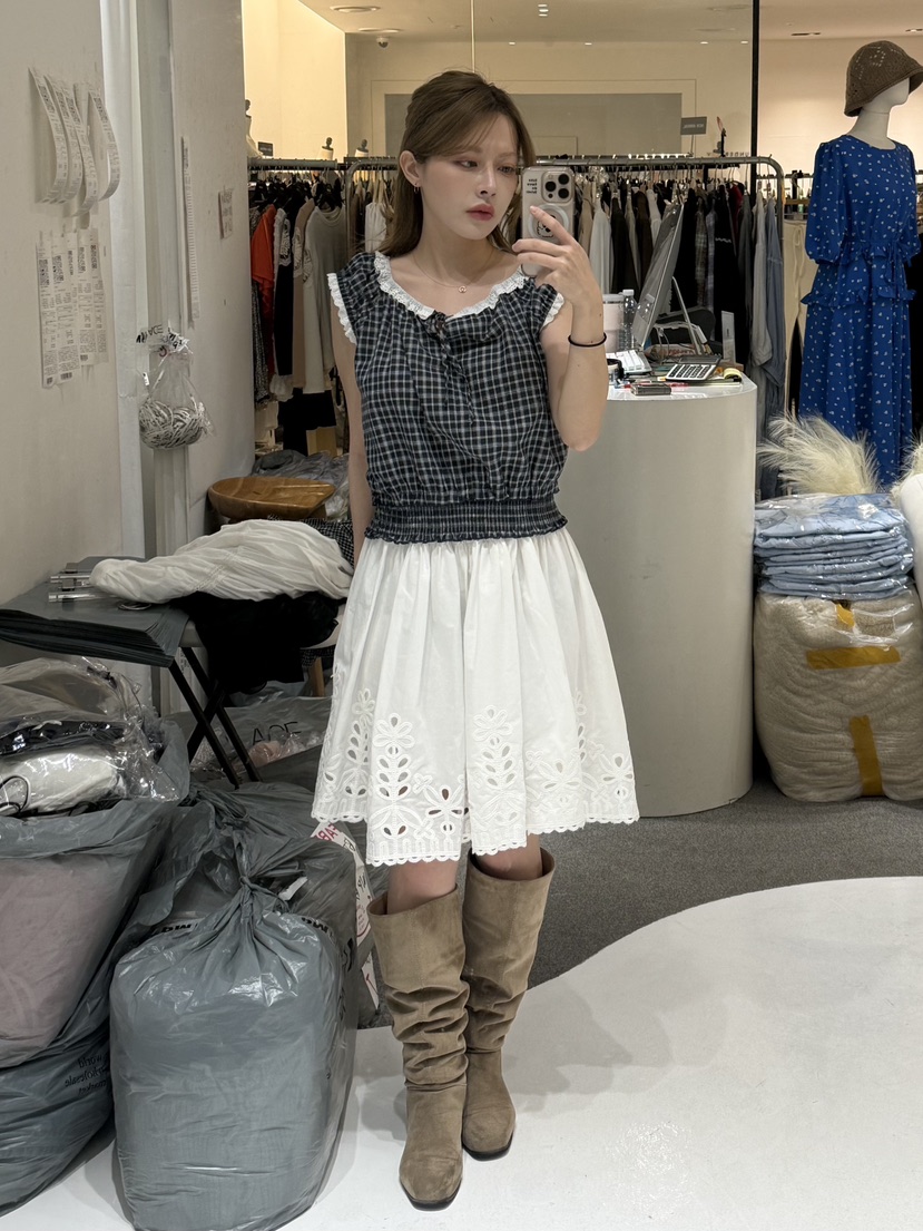 FABRIC韓國代購女裝新款職業推薦26春夏人氣熱賣襯衫蕾絲衫FABRIC襯衫/蕾絲衫