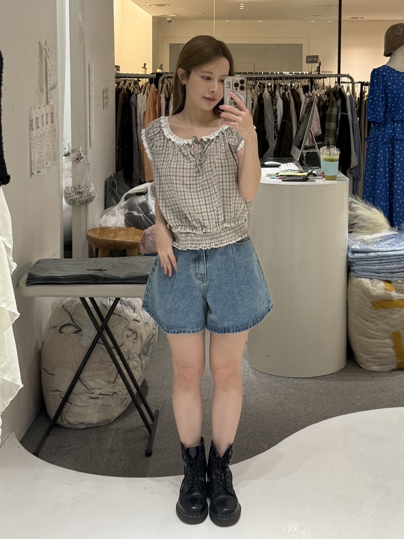 FABRIC韓國代購女裝新款職業推薦26春夏人氣熱賣襯衫蕾絲衫FABRIC襯衫/蕾絲衫