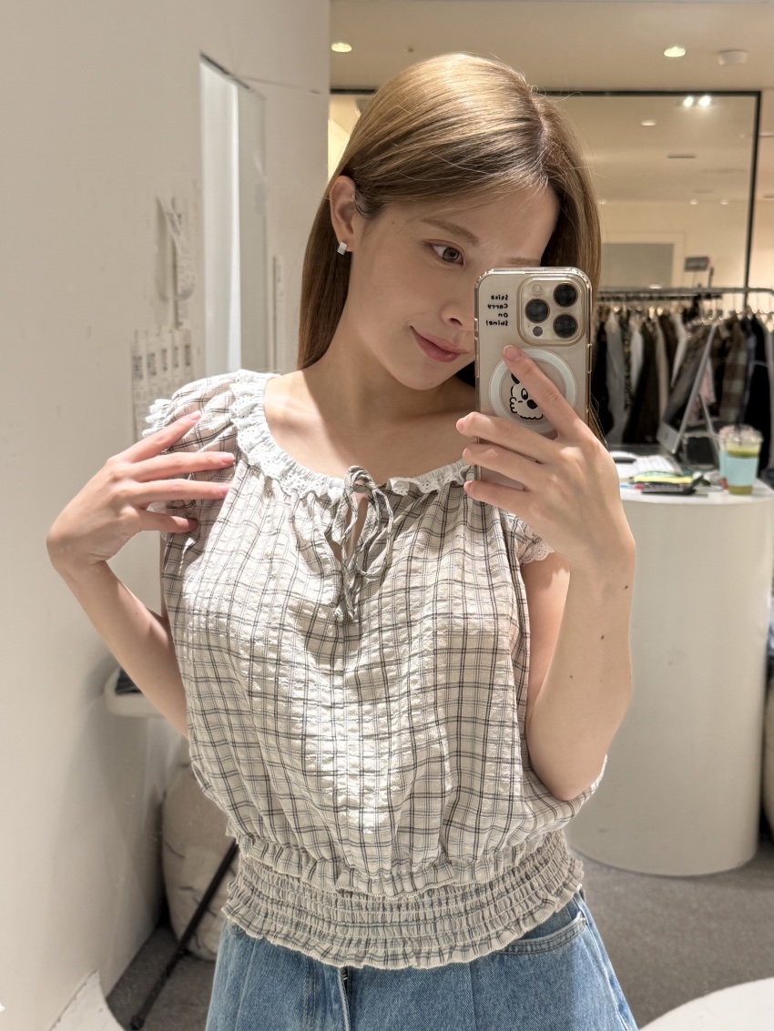 FABRIC韓國代購女裝新款職業推薦26春夏人氣熱賣襯衫蕾絲衫FABRIC襯衫/蕾絲衫