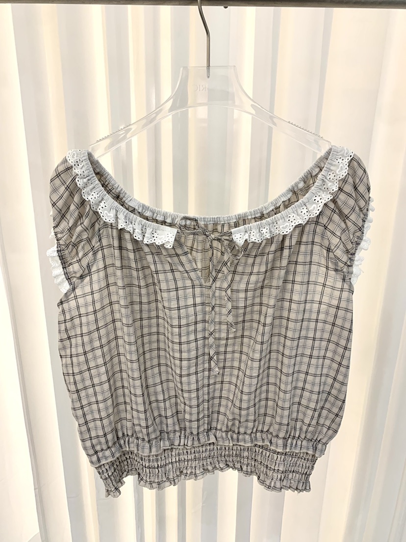 FABRIC韓國代購女裝新款職業推薦26春夏人氣熱賣襯衫蕾絲衫FABRIC襯衫/蕾絲衫圖色1