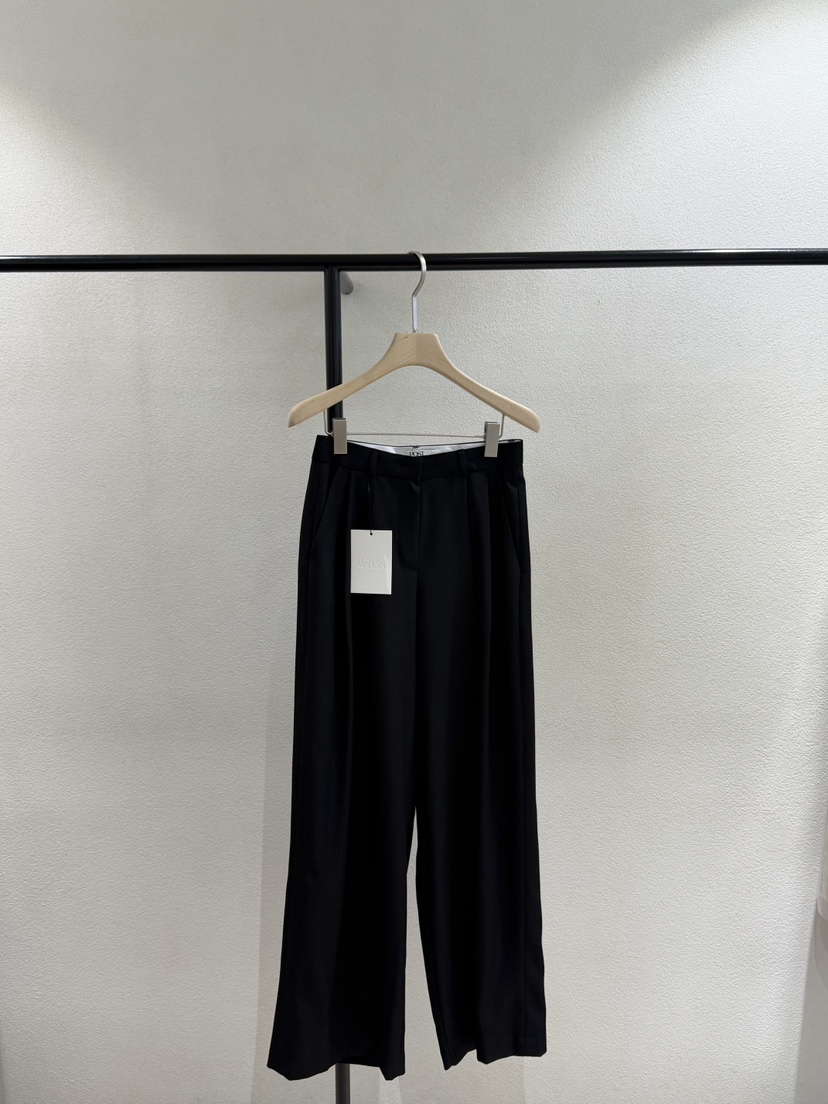 POSTMODERN韓國東大門直郵女士新款職業時尚人氣休閑休閑褲POSTMODERN休閑褲圖色2黑色