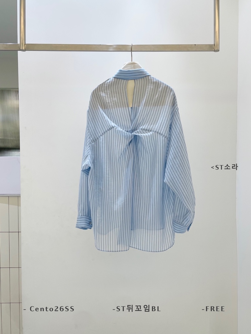 CENTO韓國東大門代購女裝新款時尚26春夏推薦職業襯衫蕾絲衫CENTO襯衫/蕾絲衫