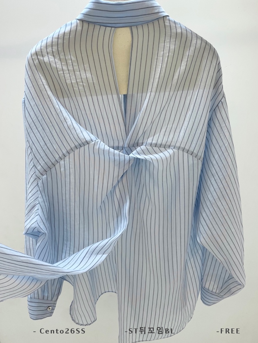 CENTO韓國東大門代購女裝新款時尚26春夏推薦職業襯衫蕾絲衫CENTO襯衫/蕾絲衫