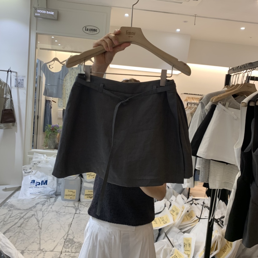 LA MAGIE FEMME韓國直郵實拍女士新品休閑職業熱賣短褲Lamagie Femme短褲圖色1