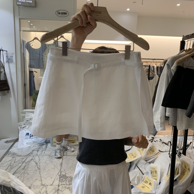 LA MAGIE FEMME韓國直郵實拍女士新品休閑職業熱賣短褲Lamagie Femme短褲圖色2