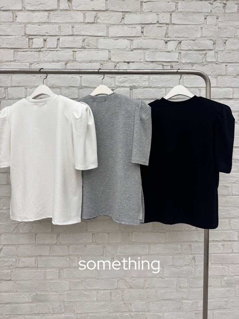 SOMETHING-L/FANCY韓國代購女裝新款26春夏人氣休閑T恤SOMETHING-L/FANCYT恤