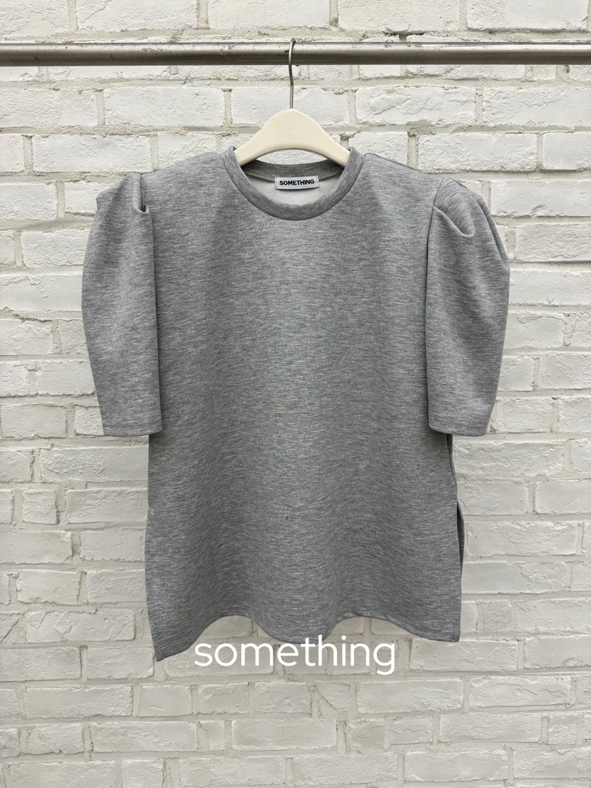 SOMETHING-L/FANCY韓國代購女裝新款26春夏人氣休閑T恤SOMETHING-L/FANCYT恤圖色2