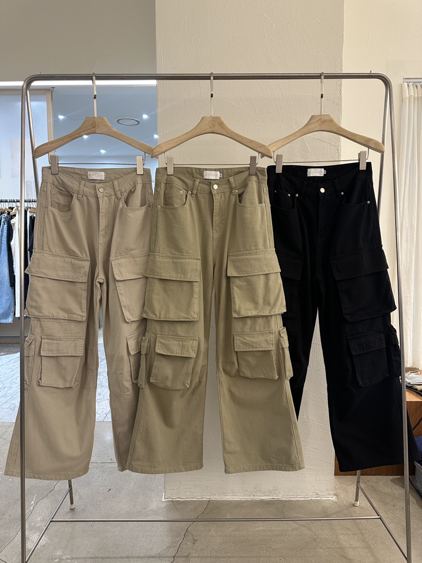 BPLAN韓國直郵女裝新款人氣職業時尚推薦休閑休閑褲工裝褲BPLAN休閑褲