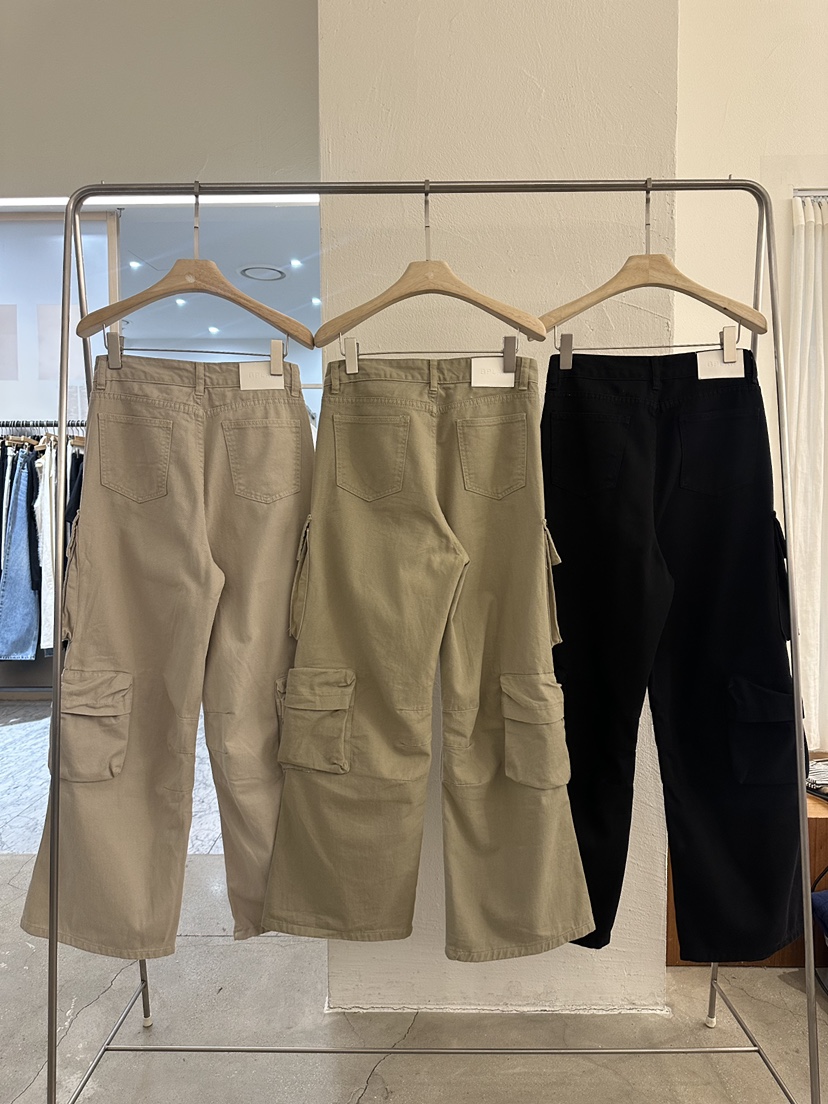 BPLAN韓國直郵女裝新款人氣職業時尚推薦休閑休閑褲工裝褲BPLAN休閑褲