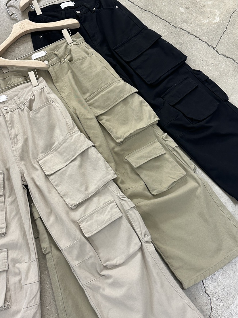 BPLAN韓國直郵女裝新款人氣職業時尚推薦休閑休閑褲工裝褲BPLAN休閑褲