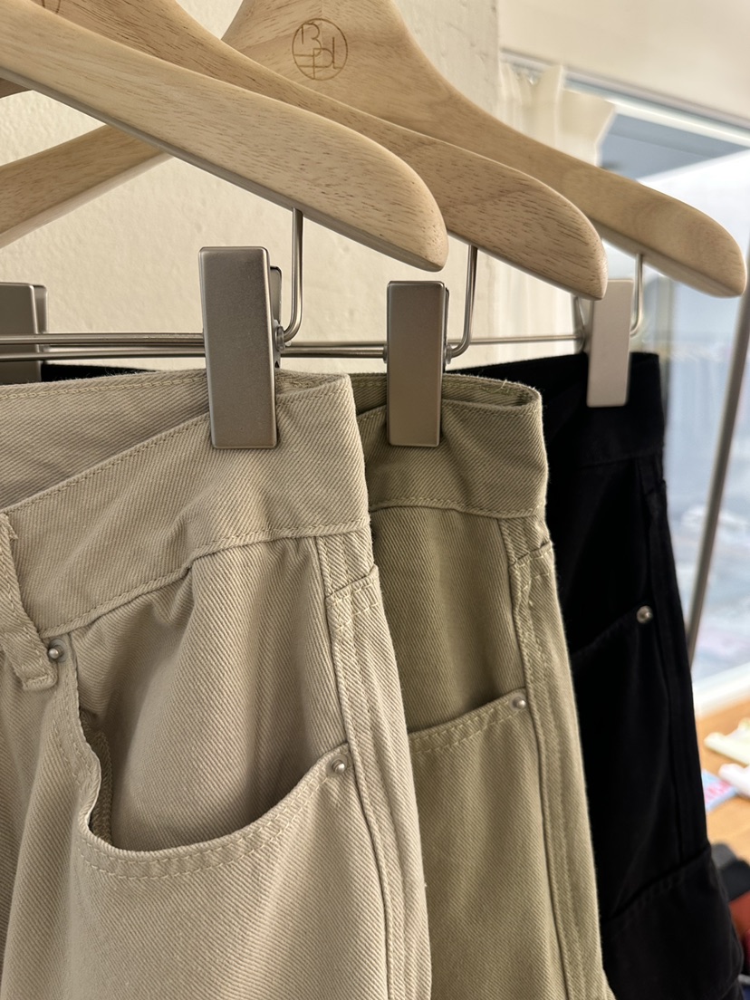 BPLAN韓國直郵女裝新款人氣職業時尚推薦休閑休閑褲工裝褲BPLAN休閑褲