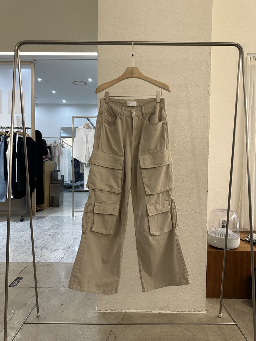 BPLAN韓國直郵女裝新款人氣職業時尚推薦休閑休閑褲工裝褲BPLAN休閑褲圖色1