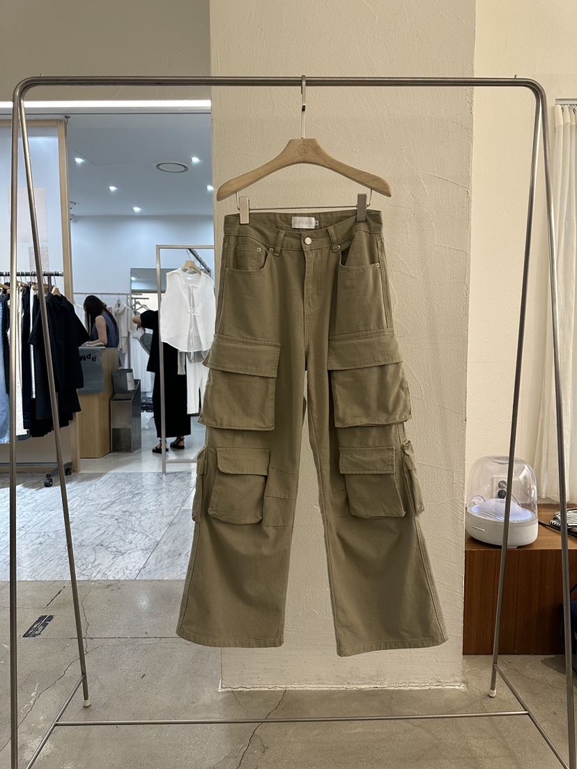 BPLAN韓國直郵女裝新款人氣職業時尚推薦休閑休閑褲工裝褲BPLAN休閑褲圖色3