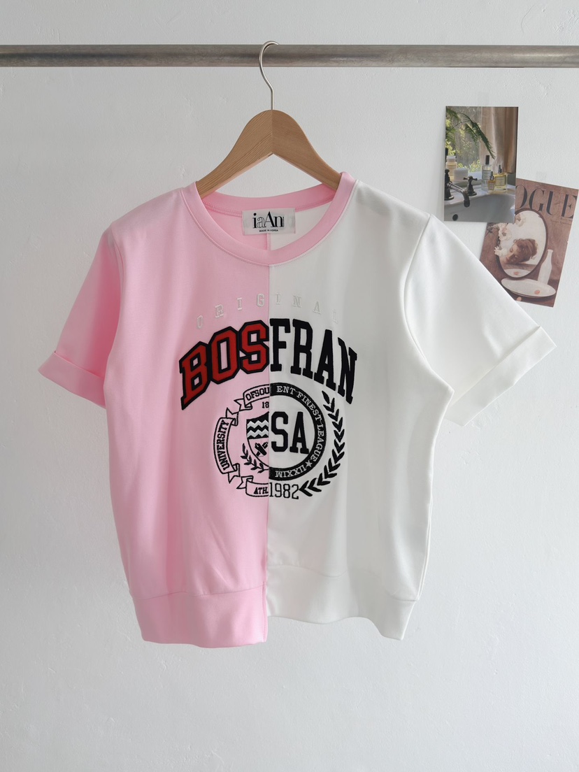 IAAN韓國直郵女士新款熱賣26春夏人氣職業推薦時尚休閑T恤iaAnT恤圖色2