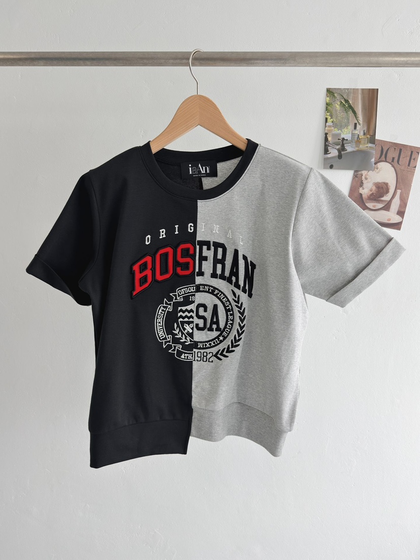 IAAN韓國直郵女士新款熱賣26春夏人氣職業推薦時尚休閑T恤iaAnT恤圖色3