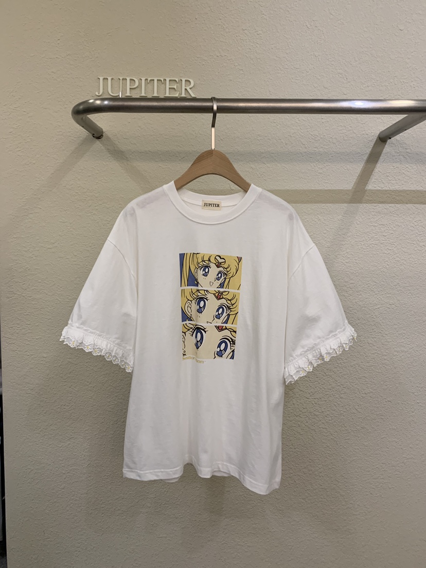 JUPITER韓國代購女士新品休閑職業熱賣推薦26春夏時尚T恤JUPITERT恤圖色1