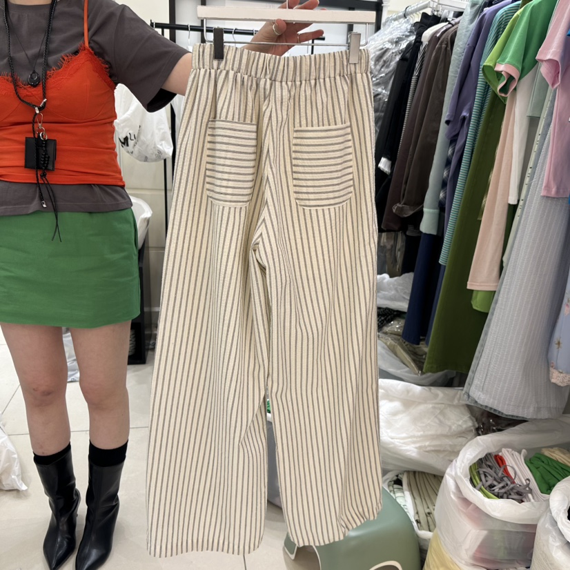 EGG IS韓國東大門直郵女士新品人氣26春夏熱賣職業休閑褲EGG IS休閑褲