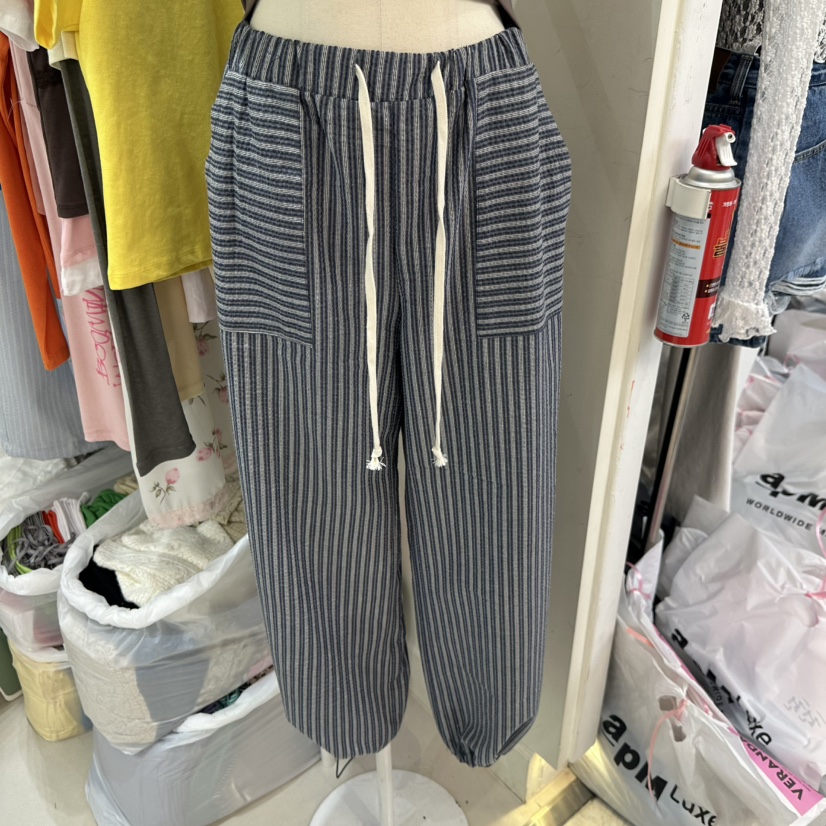 EGG IS韓國東大門直郵女士新品人氣26春夏熱賣職業休閑褲EGG IS休閑褲圖色1