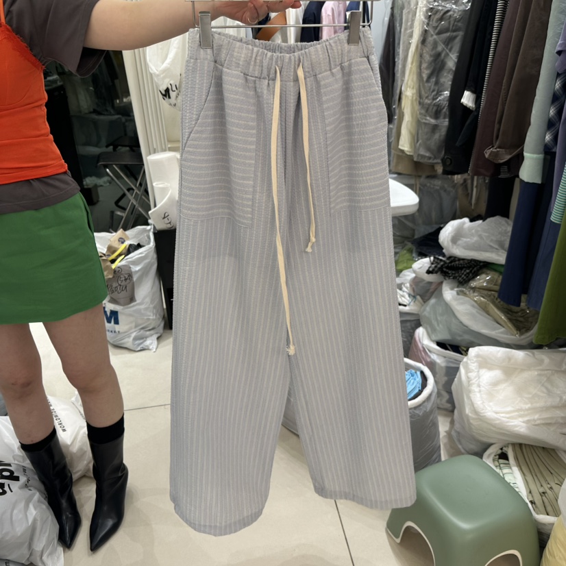 EGG IS韓國東大門直郵女士新品人氣26春夏熱賣職業休閑褲EGG IS休閑褲圖色3