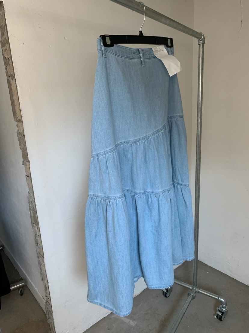 A Flan韓國東大門直郵女裝新款推薦熱賣26春夏人氣長裙棉質AFN/FLAN EDITION長裙