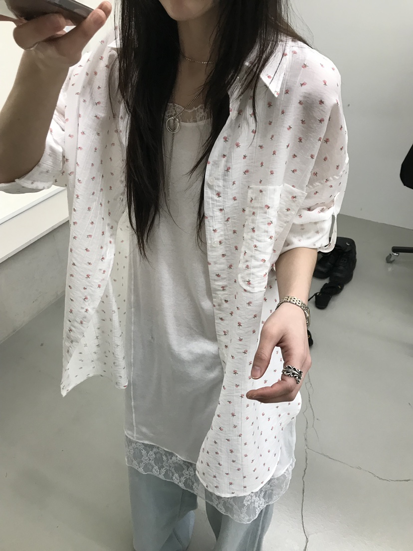 MINIMUZE韓國代購女士新款休閑時尚熱賣推薦職業襯衫蕾絲衫MINIMUZE襯衫/蕾絲衫