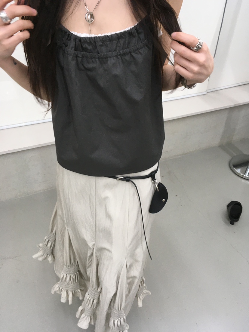 MINIMUZE韓國東大門代購女士新款時尚人氣職業推薦吊帶背心MINIMUZE吊帶/背心