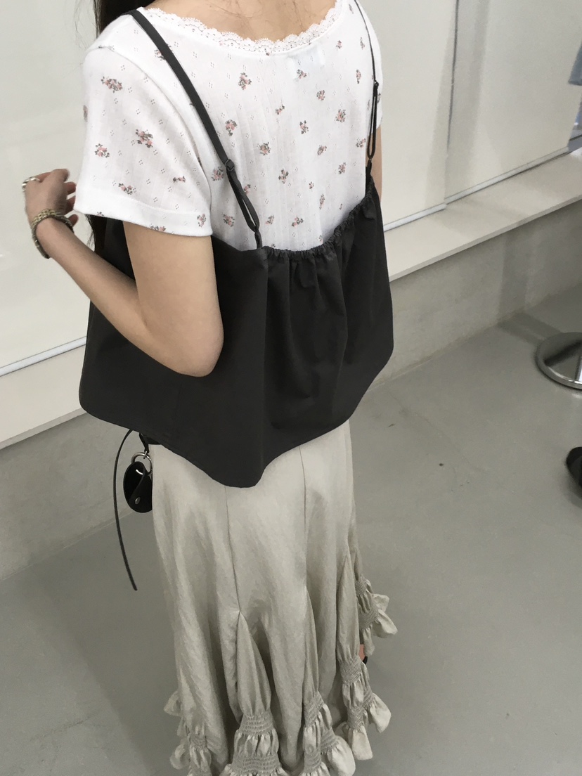 MINIMUZE韓國東大門代購女士新款時尚人氣職業推薦吊帶背心MINIMUZE吊帶/背心