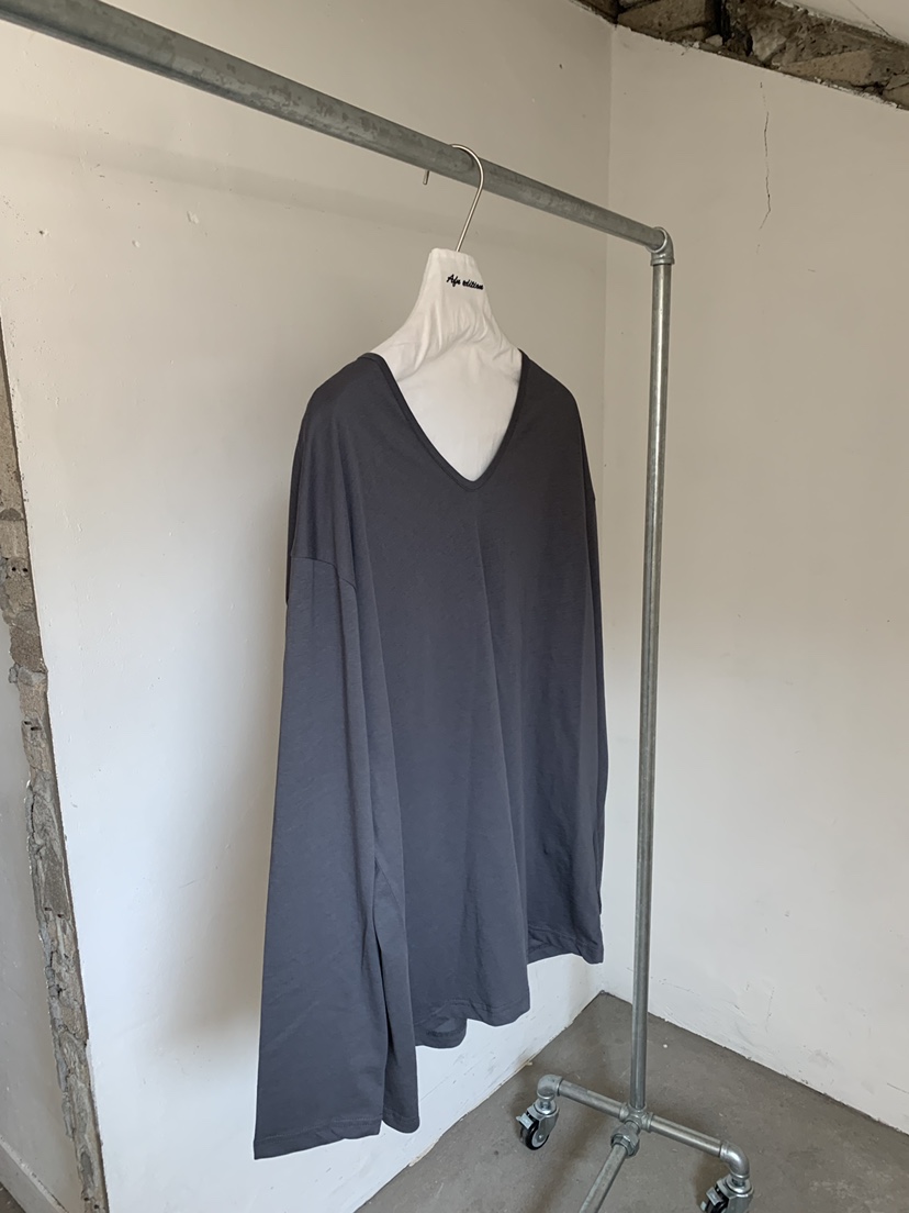 A Flan韓國直郵女士新品職業時尚休閑推薦26春夏長袖T恤AFN/FLAN EDITION長袖T恤圖色4