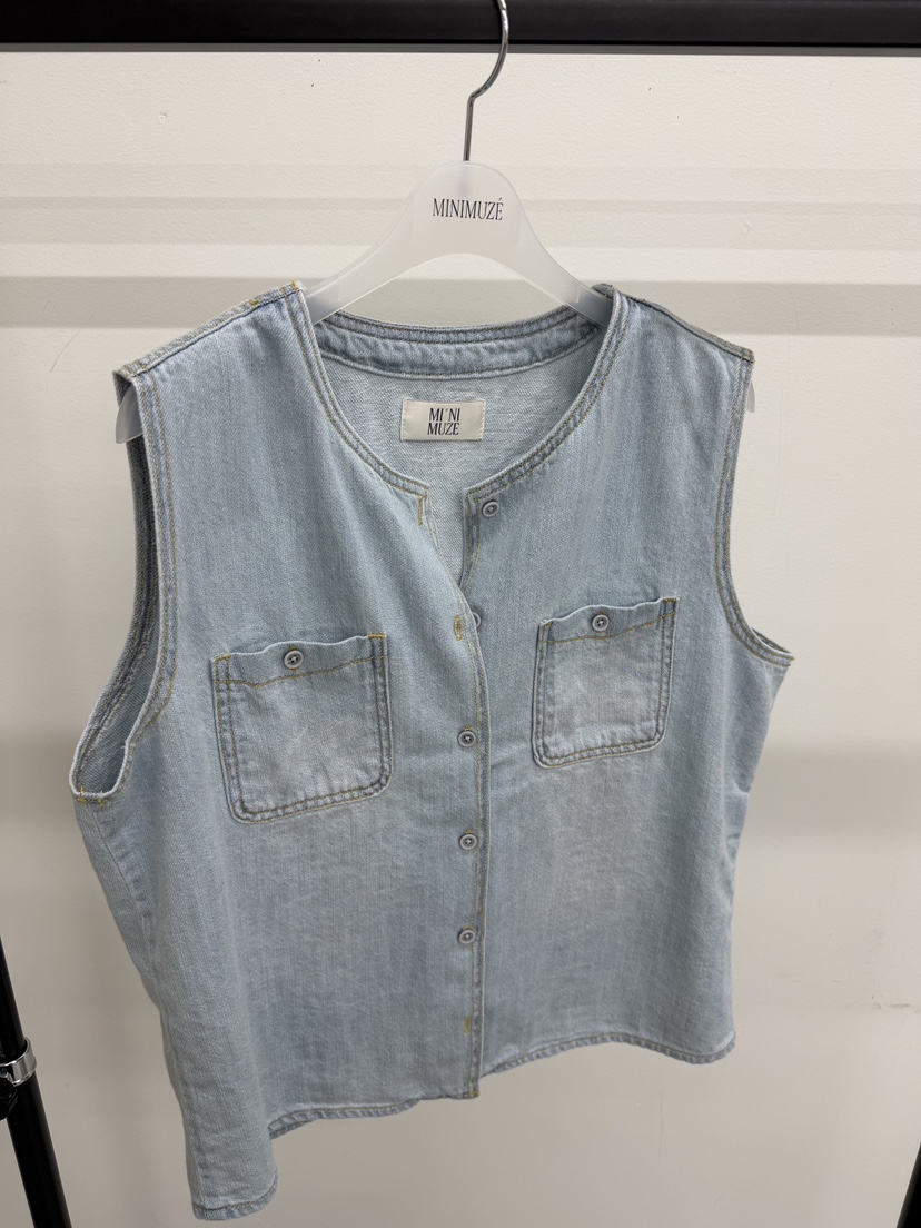 MINIMUZE韓國代購女士新款人氣熱賣時尚26春夏推薦職業馬甲MINIMUZE馬甲