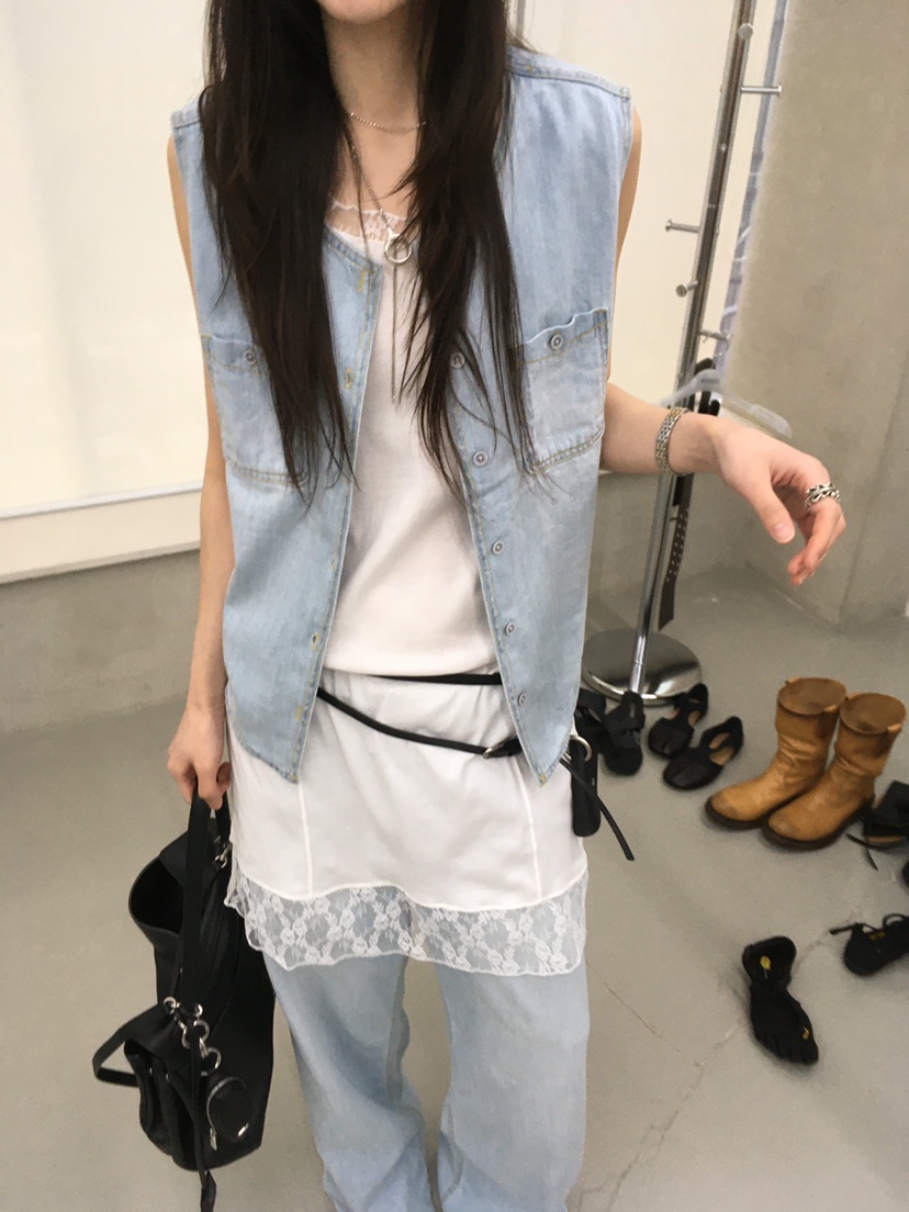 MINIMUZE韓國代購女士新款人氣熱賣時尚26春夏推薦職業馬甲MINIMUZE馬甲