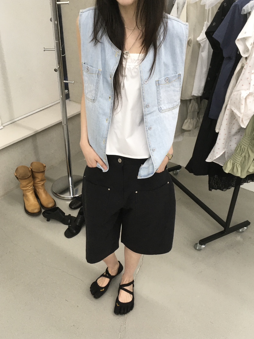 MINIMUZE韓國代購女士新款人氣熱賣時尚26春夏推薦職業馬甲MINIMUZE馬甲