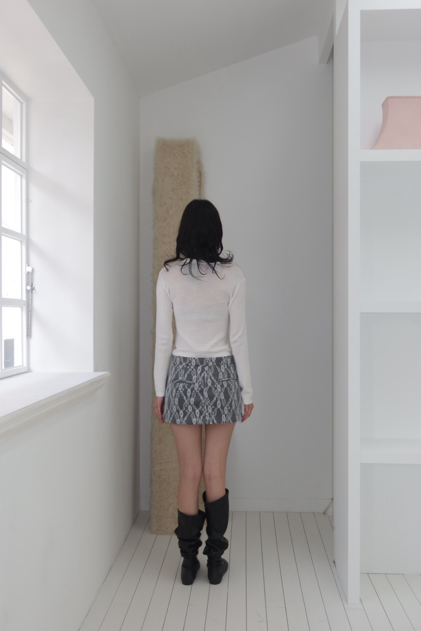 FIFO/UNANSWERED-MYSTERY韓國東大門直郵女士新品26春夏短裙FIFO/UNANSWERED-MYSTERY短裙