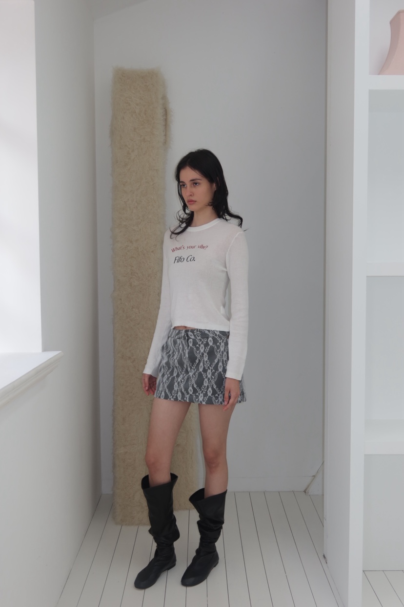 FIFO/UNANSWERED-MYSTERY韓國東大門直郵女士新品26春夏短裙FIFO/UNANSWERED-MYSTERY短裙