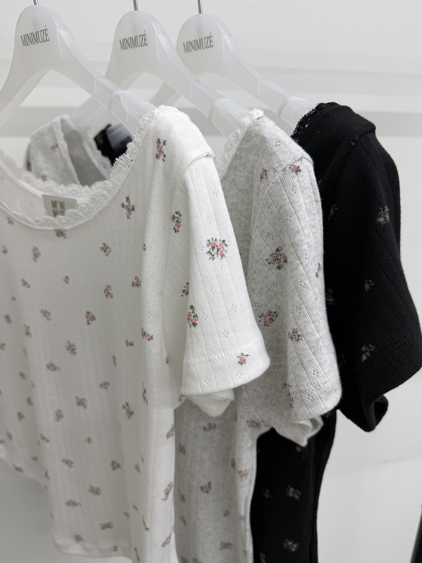 MINIMUZE韓國直郵女士新款休閑時尚職業推薦熱賣人氣26春夏T恤MINIMUZET恤